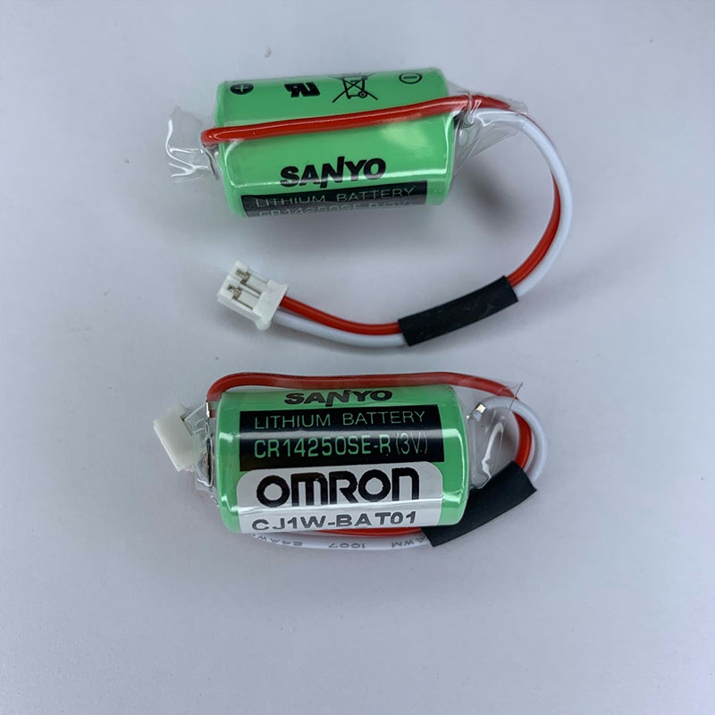 CPM2A-BAT01 CQM1H ER3V工控机床PLC设备1/2AA锂电池3.6V