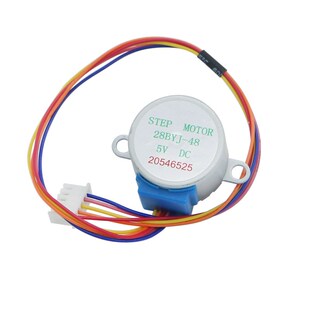 DC 5V 4相5线步进电机 28YBJ-48 28BYJ48 减速步进电机 引线25CM