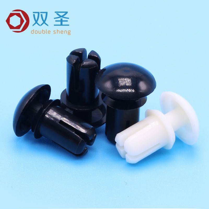R3 R4尼龙铆钉 R形/型 PC板铆钉 塑胶卡扣塑料子母铆钉  塑料铆钉