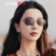 防晒小框防紫外线开车高级时尚 太阳镜女士2025新款 夏季 偏光墨镜潮