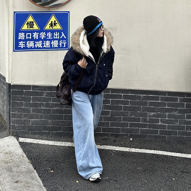 跨境欧美座山雕派克棉服女2025新款宽松加厚棉衣冬季保暖棉袄外套,女装/女士精品,棉衣/棉服,淘宝优惠券,粉丝福利购,淘宝优惠卷