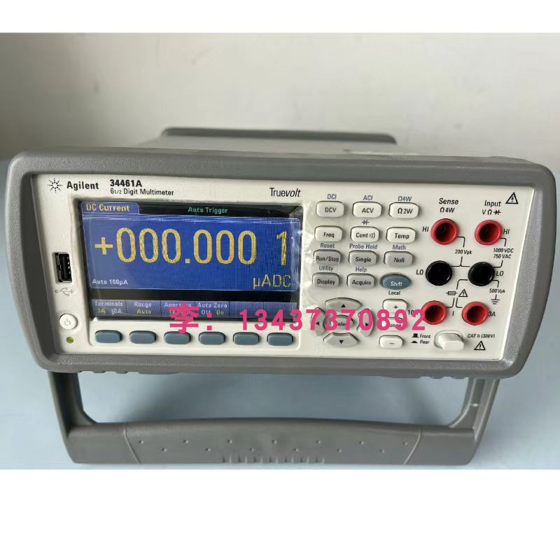 安捷伦34461A34465A数字万用表