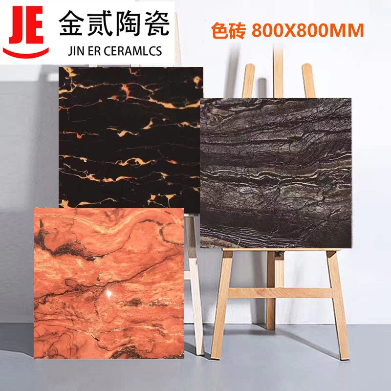800x800色打线地板砖客厅
