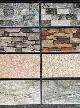 200X400mm外墙砖仿花岗岩大理石麻石面仿古砖别墅围墙自建房瓷砖