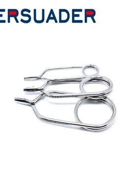 persuader 飞钓毛钩绑制工具 不锈钢颈羽夹羽毛夹 hackle plier