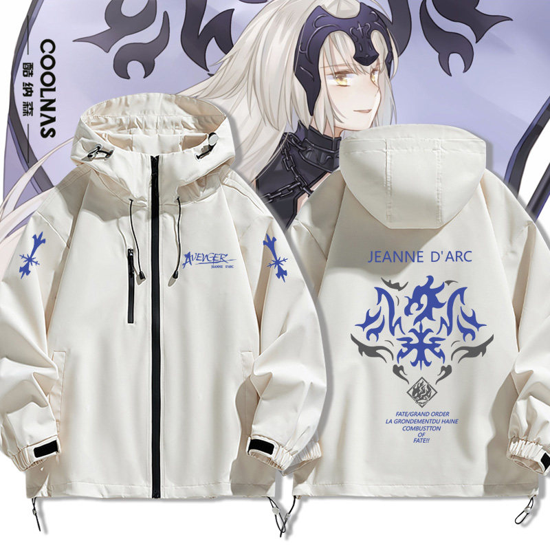 冲锋衣夹克外套fgo黑贞德fate
