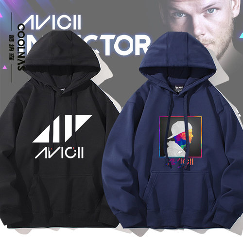 百大dj电音avicii欧美连帽卫衣