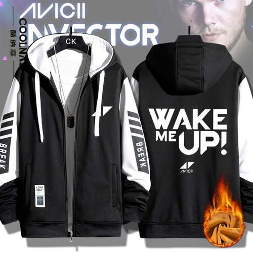 百大dj电音avicii开衫卫衣