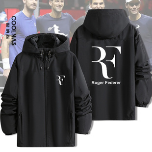 纳达尔费德勒穆雷德约科维奇网球冲锋衣夹克外套春秋拆卸内胆衣服