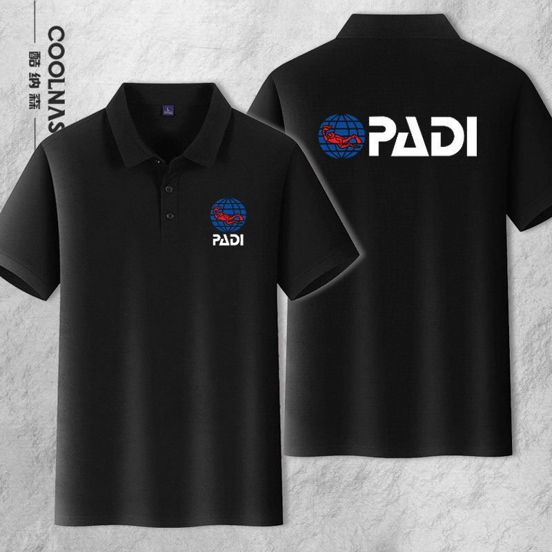 padi潜水员游泳联合会定制polo衫