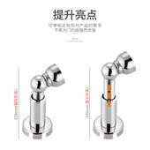加长加厚门吸 包邮 可伸缩门碰 化妆室门顶 墙吸 不锈钢可调节门吸