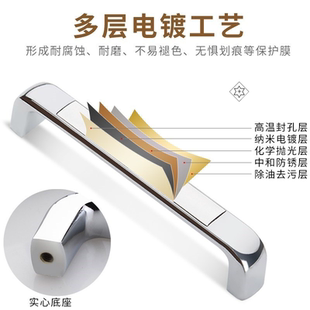 促销现代简约衣柜门拉手美式家具橱柜鞋柜子欧式抽屉五金把手北欧