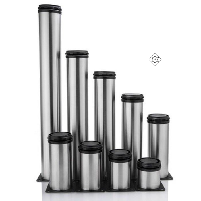 支腿腿形办公桌厨柜柱子圆沙发橱柜腿支撑脚可调节加厚配件可调脚