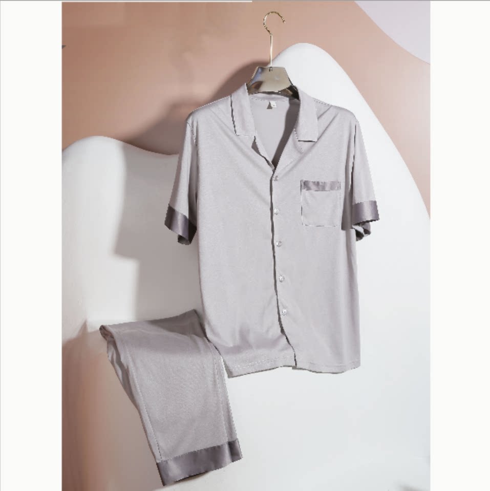 简约高级定制面料家居服(男款女睡衣/家居服套装