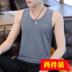 男士 T恤健身运动薄款 背心夏季 2025新款 纯棉打底衫 男无袖 马甲汗衫