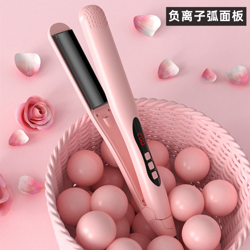 内扣卷发器拉直发弧形电夹板蓬松垫发根烫刘海短发打理神器不伤发