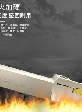 端面切槽刀杆大切深圆弧割刀MGHH425/525/625加长切槽30/35/40深