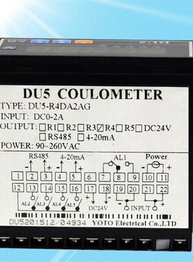 YOTO北崎DU5I-R1AADV15T高精度交流电流电压表真有效值0.2%级30
