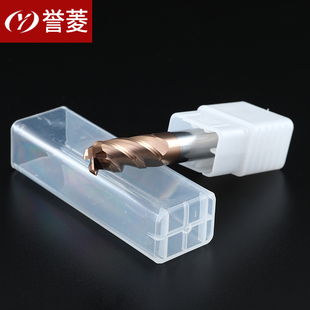 55度圆鼻铣刀4刃牛鼻刀钨钢硬质合金加长立铣刀R0.2R0.5R1R2R3R刀