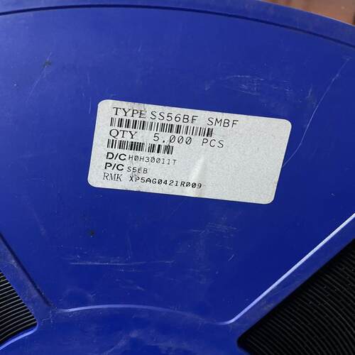 议价SS56BF 丝印S56B  超薄肖特基二可维修