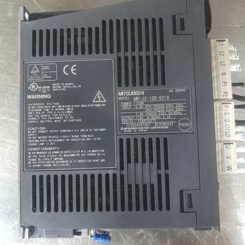 议价MR-J3-10B-S019品！非改动！九成新可维修