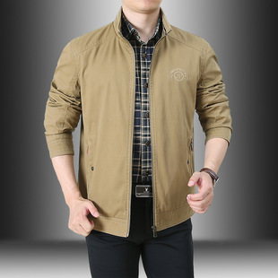 吉克金迪JKKD男装秋季新款单面六口袋纯棉复古夹克外套休闲9020