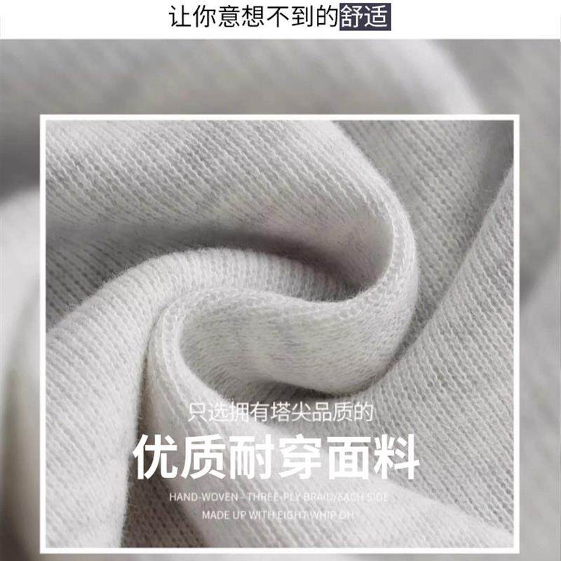 美式灰色运动裤女春秋2026新款直筒宽松卫裤休闲小个子阔腿工装裤