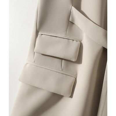 文艺感小西装马甲2026春秋新款女装外套通勤时尚长款马夹外套