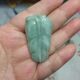一物一图185缅甸天然翡翠吊坠叶子金枝玉叶卡45X26mm左右48元 包邮