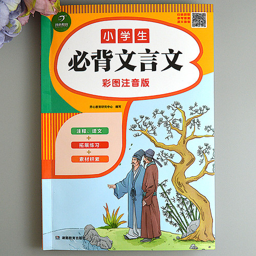 新版小学生必背文言文专项阅读训练一二三四五六年级小古文人教版