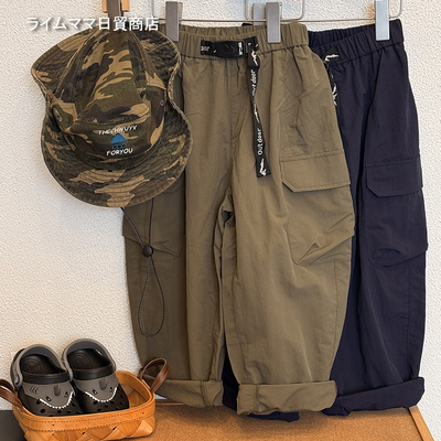 超好看男童春山系防风防水机能裤