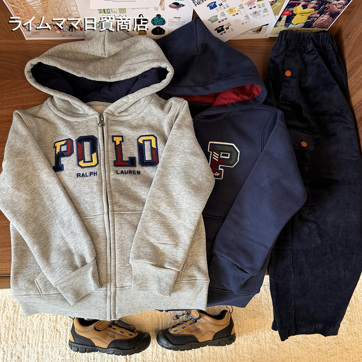 儿童加绒连帽卫衣男童秋冬保暖