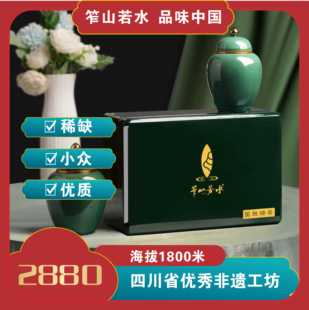 攀枝花国胜绿茶  笮山若水  精致礼盒 400克