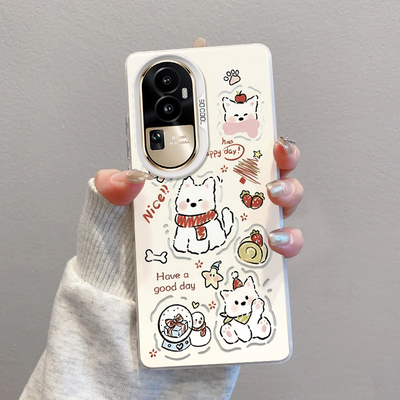 OPPOReno10草莓雪人围巾小狗