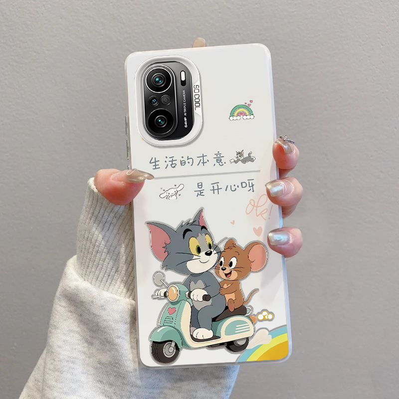 红米K40Pro猫鼠开心摩托磨砂