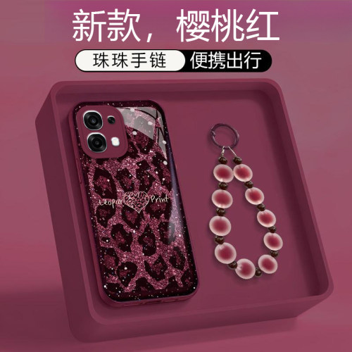 OPPOA6手机壳豹纹爱心