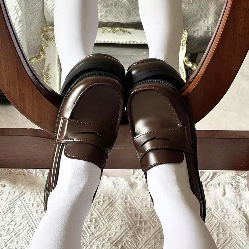 基础款制服鞋学院风小皮鞋