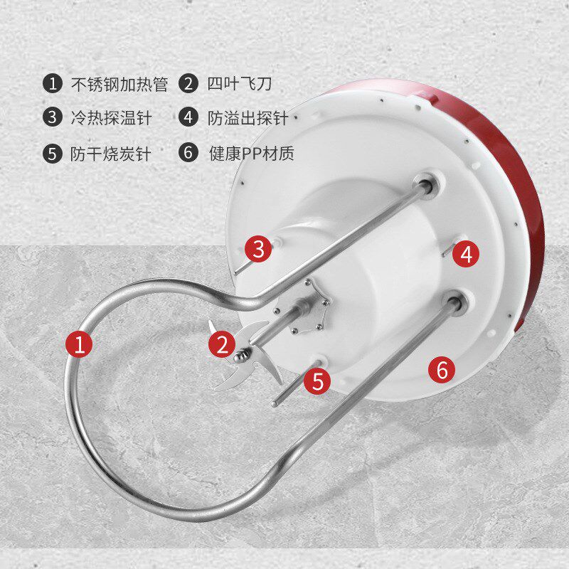 全自动商用豆浆机 现磨不锈钢大容量多功能加热米糊豆浆桶