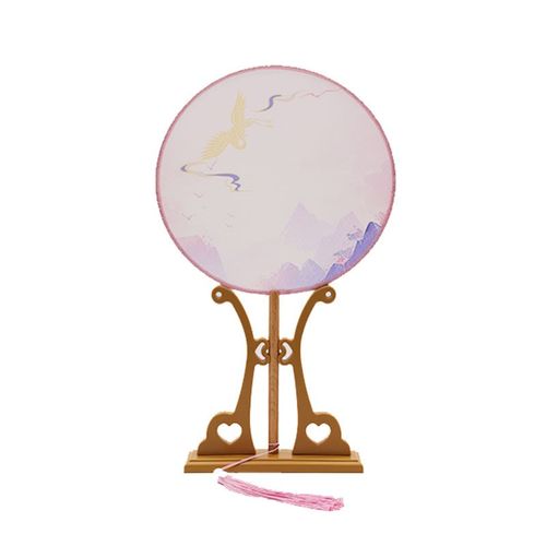 新中式团扇古风扇子圆扇古风团扇汉服扇子中国风扇子儿童扇子