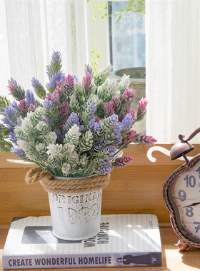 松果草菠萝草真花家庭装饰婚庆手捧花植物墙假花MW05555