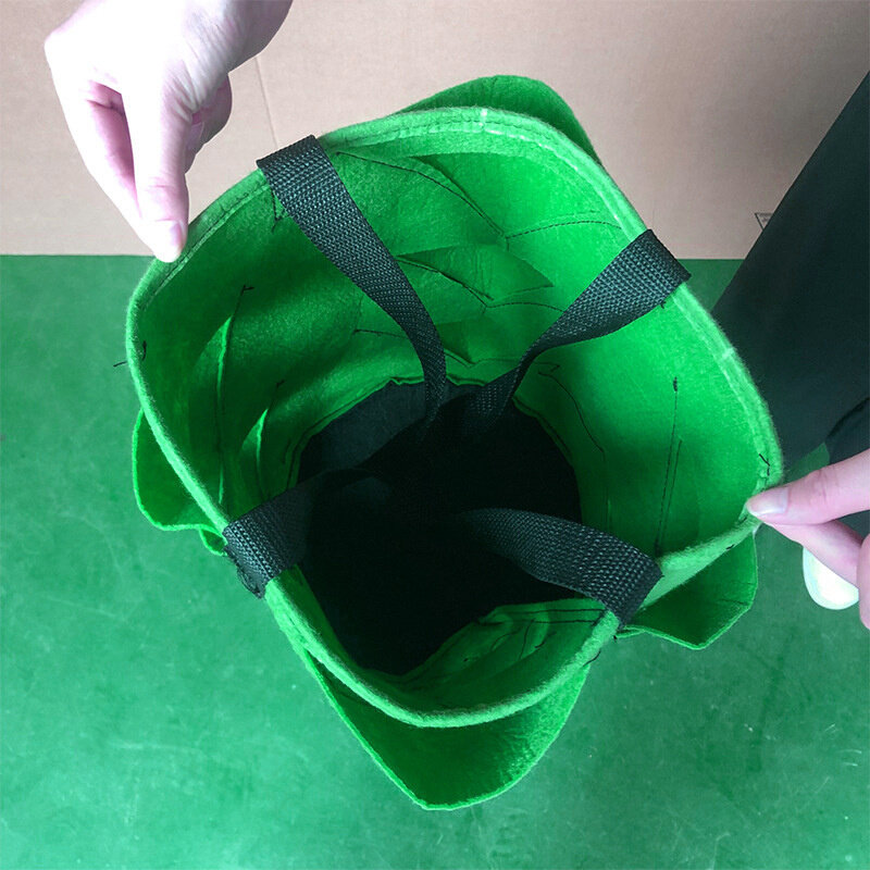 毛毡10口无纺布草莓挂袋园艺花卉植物生长袋空中园艺3加仑种植袋,鲜花速递/花卉仿真/绿植园艺,育苗盘/营养钵,淘宝优惠券,粉丝福利购,淘宝优惠卷