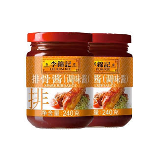 李锦记排骨酱240g/瓶调味烧烤酱料拌饭拌面酱腌排骨家用厨房调味