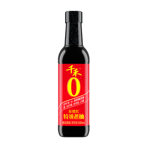 千禾东坡红酱油上色特级老抽