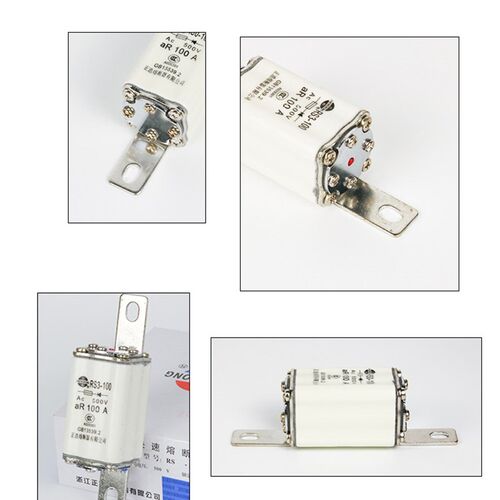 正浩RS0-100 RS3-100陶瓷快速熔断器芯保险丝60A80A100A 500V正熔