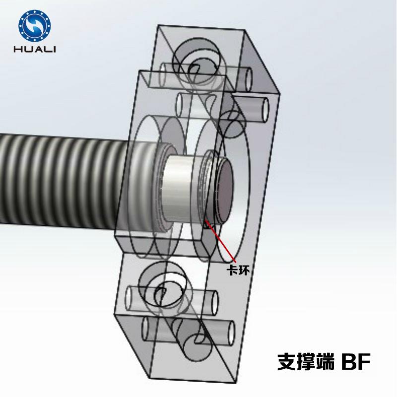 滚珠丝杆轴承座支撑固定