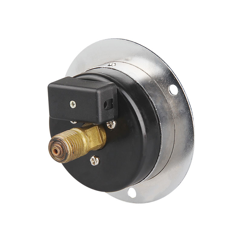 电接点压力表YX60ZT 轴向带边油压液压真空表上下限触头功率10VA