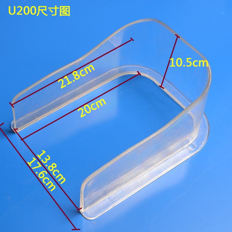 可视门铃防雨罩黑色防水罩无线门禁机中控F7智能人脸机防护罩F18