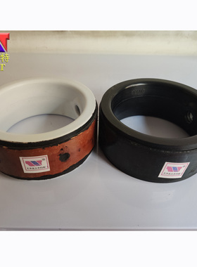 蝶阀四氟密封圈( 蝶阀阀座 黑色橡胶套 PTFE TF46 F4)直