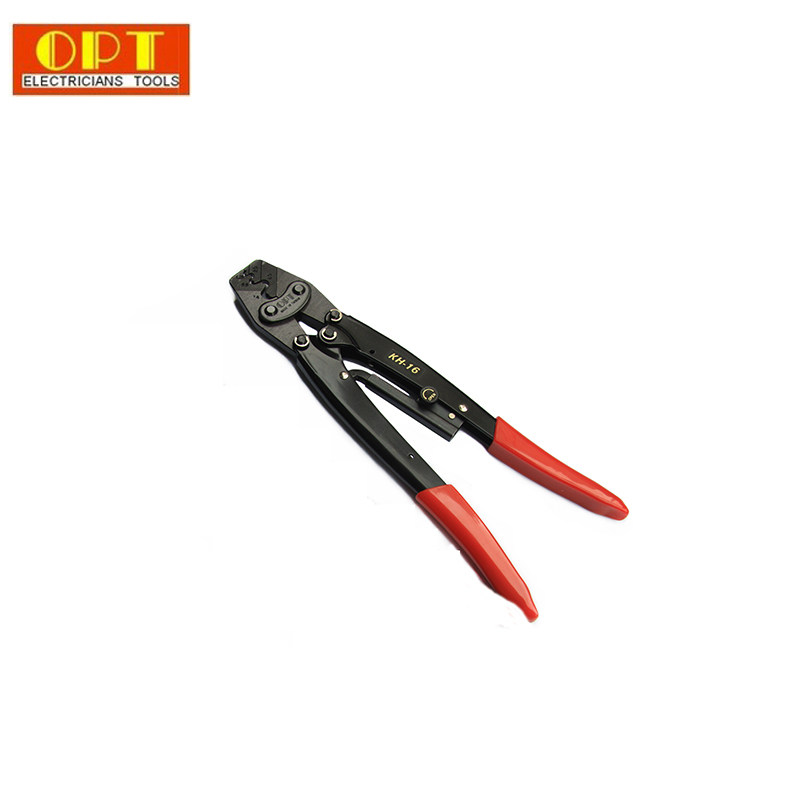 【台湾OPT】 进口 KH-16 8 9 14  棘轮式裸端子压线钳 压接钳