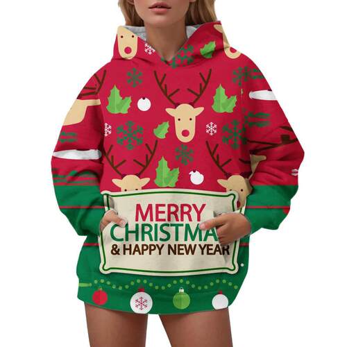 ChristmasWomen'sHoodie圣诞节